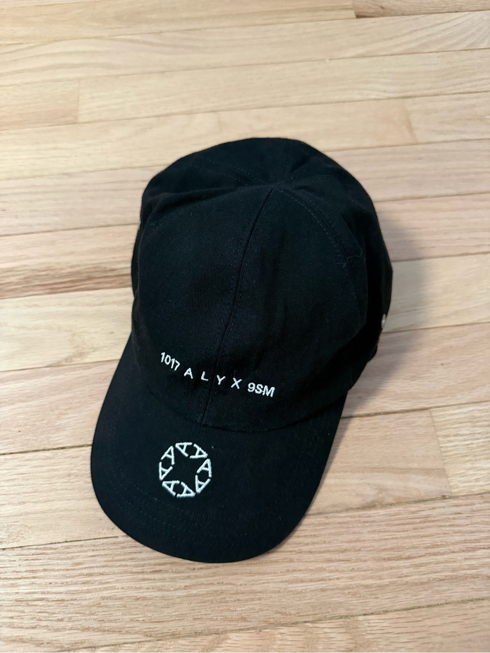1017 ALYX 9SM Black Logo Baseball Cap